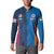 Custom USA and India Cricket Button Sweatshirt 2024 Together Dynamic Style - Wonder Print Shop