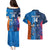 Custom USA and India Cricket Couples Matching Puletasi and Hawaiian Shirt 2024 Together Dynamic Style - Wonder Print Shop