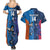 Custom USA and India Cricket Couples Matching Summer Maxi Dress and Hawaiian Shirt 2024 Together Dynamic Style - Wonder Print Shop