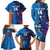 Custom USA and India Cricket Family Matching Long Sleeve Bodycon Dress and Hawaiian Shirt 2024 Together Dynamic Style - Wonder Print Shop