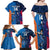 Custom USA and India Cricket Family Matching Off Shoulder Maxi Dress and Hawaiian Shirt 2024 Together Dynamic Style - Wonder Print Shop