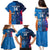 Custom USA and India Cricket Family Matching Puletasi and Hawaiian Shirt 2024 Together Dynamic Style - Wonder Print Shop