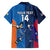 Custom USA and India Cricket Family Matching Puletasi and Hawaiian Shirt 2024 Together Dynamic Style - Wonder Print Shop