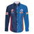 Custom USA and India Cricket Family Matching Puletasi and Hawaiian Shirt 2024 Together Dynamic Style - Wonder Print Shop