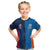 Custom USA and India Cricket Kid T Shirt 2024 Together Dynamic Style - Wonder Print Shop