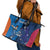 Custom USA and India Cricket Leather Tote Bag 2024 Together Dynamic Style - Wonder Print Shop