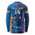 Custom USA and India Cricket Long Sleeve Shirt 2024 Together Dynamic Style - Wonder Print Shop