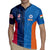 Custom USA and India Cricket Rugby Jersey 2024 Together Dynamic Style