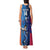 Custom USA and India Cricket Tank Maxi Dress 2024 Together Dynamic Style