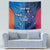 Custom USA and India Cricket Tapestry 2024 Together Dynamic Style