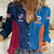 Custom USA and India Cricket Women Casual Shirt 2024 Together Dynamic Style