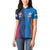 Custom USA and India Cricket Women Polo Shirt 2024 Together Dynamic Style