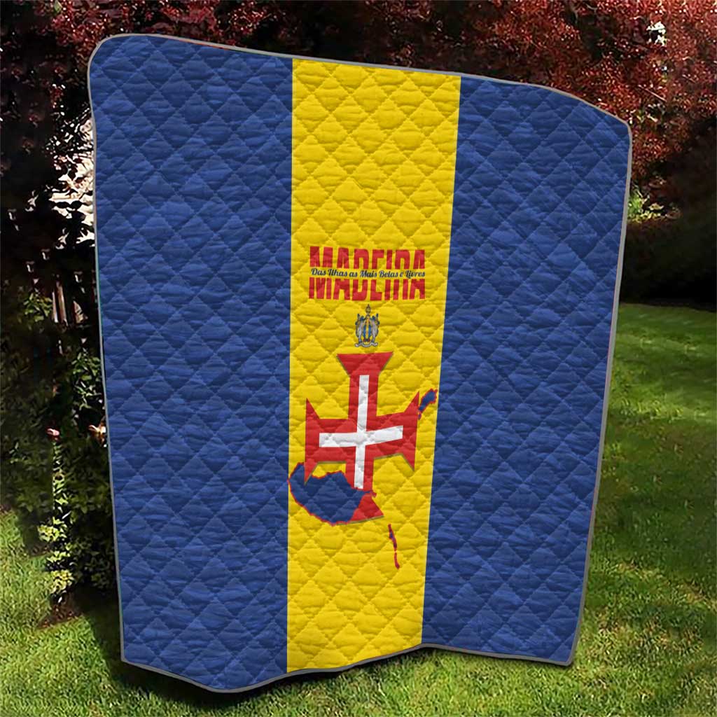 Maderia Day Quilt Pearl of the Atlantic Flag Style - Wonder Print Shop