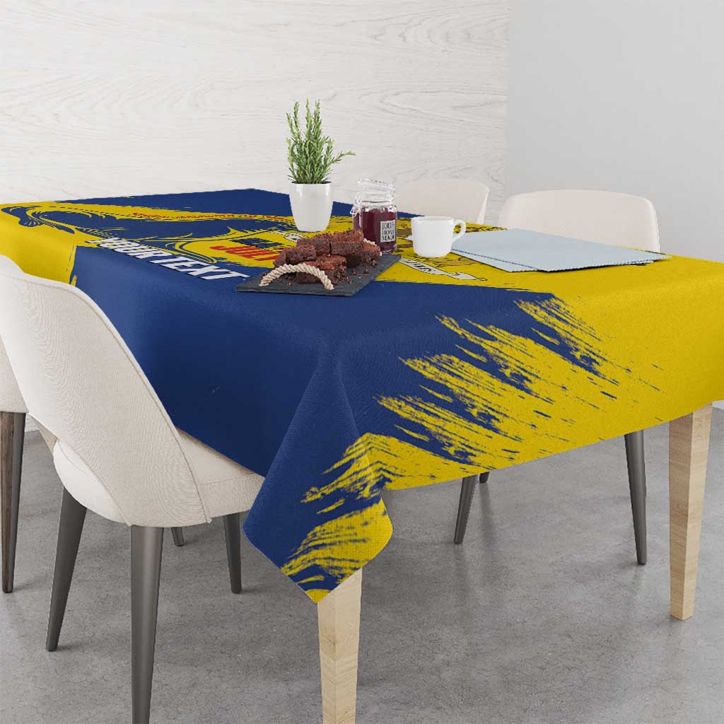 Personalised Maderia Day Tablecloth July 1 Monk Seal Grunge Style - Wonder Print Shop