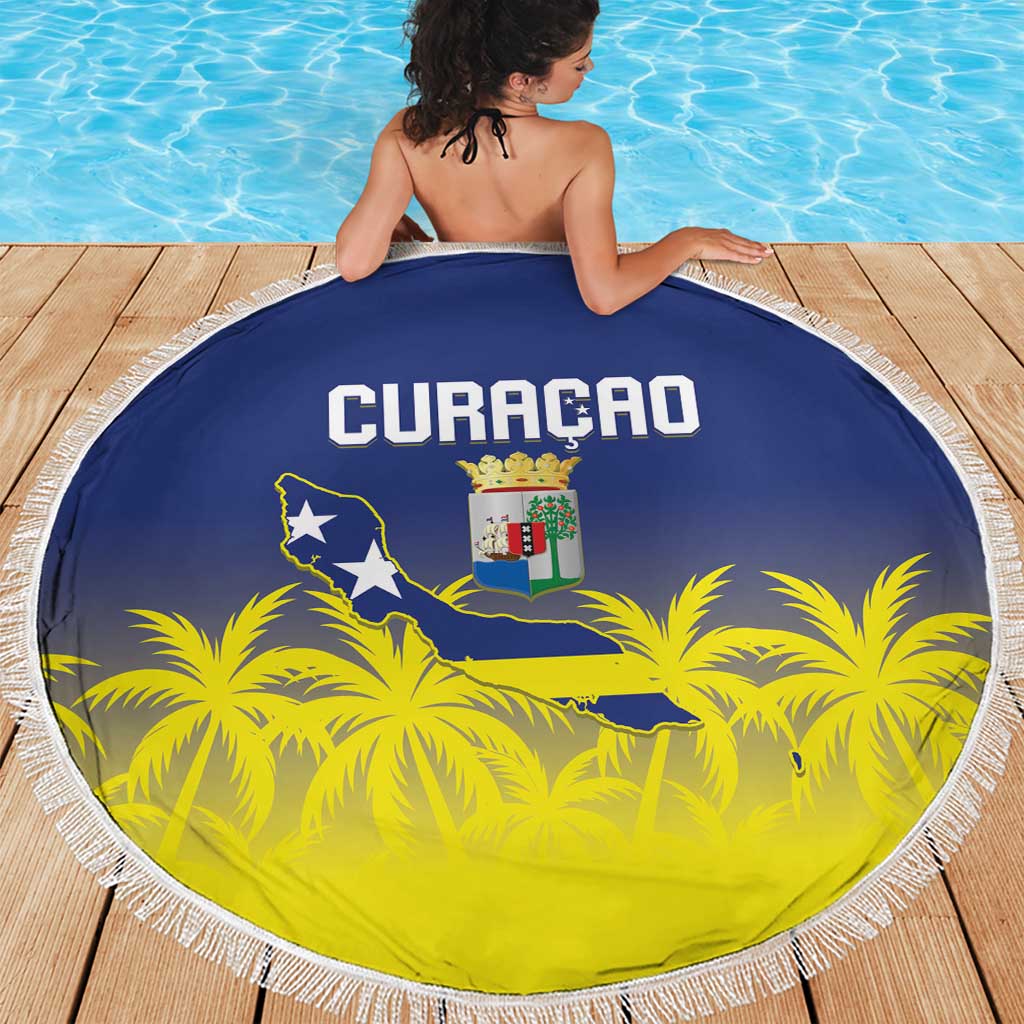 Baseball Curacao Beach Blanket 2025 Korsou de Palmbomen - Wonder Print Shop