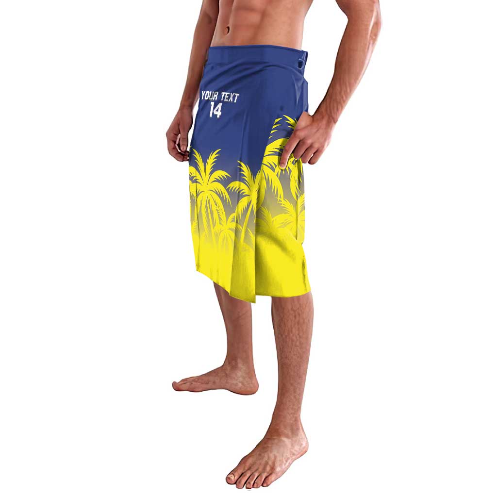 Custom Baseball Curacao Lavalava 2025 Korsou de Palmbomen - Wonder Print Shop