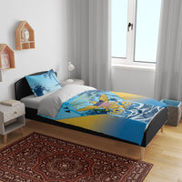 US Virgin Islands Independence Day Bedding Set 1848 Proud Palm Tropical Style