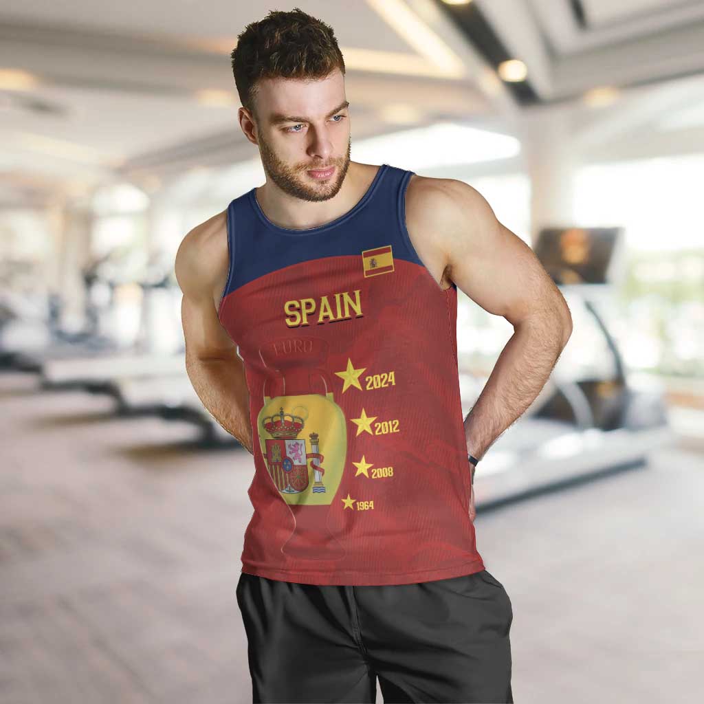 Spain Football Men Tank Top 4th We Are The Champions - Wonder Print Shop