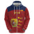 Spain Football Zip Hoodie 4th We Are The Champions - Wonder Print Shop