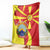 North Macedonia National Day Blanket Happy 33rd Anniversary Flag Style