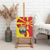 North Macedonia National Day Canvas Wall Art Happy 33rd Anniversary Flag Style - Wonder Print Shop