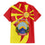 North Macedonia National Day Family Matching Summer Maxi Dress and Hawaiian Shirt Happy 33rd Anniversary Flag Style - Wonder Print Shop