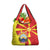 North Macedonia National Day Grocery Bag Happy 33rd Anniversary Flag Style