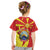 North Macedonia National Day Kid T Shirt Happy 33rd Anniversary Flag Style - Wonder Print Shop