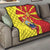 North Macedonia National Day Quilt Happy 33rd Anniversary Flag Style