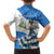 Felices Fiestas Patrias Nicaragua Family Matching Off Shoulder Maxi Dress and Hawaiian Shirt Bailes Nicaraguan Girl - Wonder Print Shop