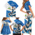 Felices Fiestas Patrias Nicaragua Family Matching Short Sleeve Bodycon Dress and Hawaiian Shirt Bailes Nicaraguan Girl - Wonder Print Shop