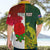 Personalised Australia And England Rugby Hawaiian Shirt Indigenous Wallabies With Red Roses Sporty Version - Wonder Print Shop