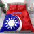 Personalised Taiwan Badminton Bedding Set 2024 Taiwanese Proud Dynamic Style - Wonder Print Shop