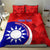 Personalised Taiwan Badminton Bedding Set 2024 Taiwanese Proud Dynamic Style - Wonder Print Shop