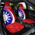 Personalised Taiwan Badminton Car Seat Cover 2024 Taiwanese Proud Dynamic Style - Wonder Print Shop