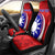 Personalised Taiwan Badminton Car Seat Cover 2024 Taiwanese Proud Dynamic Style - Wonder Print Shop