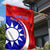 Personalised Taiwan Badminton Garden Flag 2024 Taiwanese Proud Dynamic Style - Wonder Print Shop