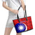 Personalised Taiwan Badminton Leather Tote Bag 2024 Taiwanese Proud Dynamic Style