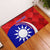 Personalised Taiwan Badminton Rubber Doormat 2024 Taiwanese Proud Dynamic Style - Wonder Print Shop