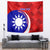 Personalised Taiwan Badminton Tapestry 2024 Taiwanese Proud Dynamic Style