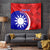 Personalised Taiwan Badminton Tapestry 2024 Taiwanese Proud Dynamic Style