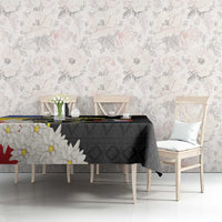 Eswatini Independence Day Tablecloth Swaziland Nguni Shield African Pattern - Wonder Print Shop