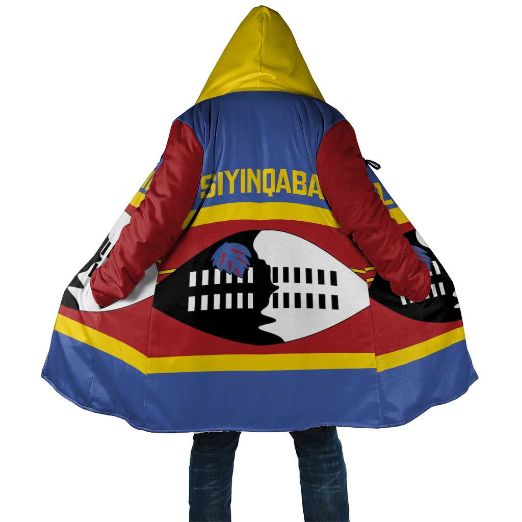 Swaziland Cloak Siyinqaba Eswatini Flag Style - Wonder Print Shop