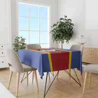 Swaziland Tablecloth Siyinqaba Eswatini Flag Style - Wonder Print Shop