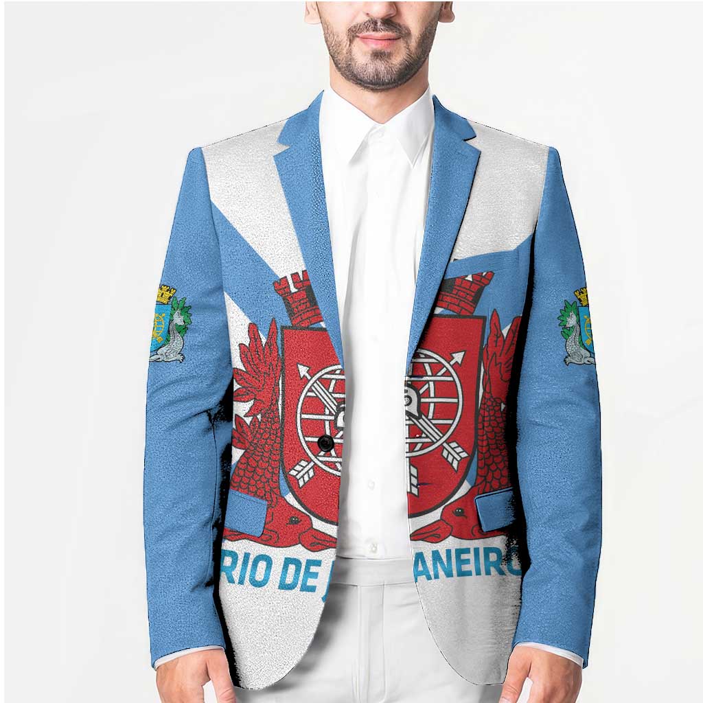 Rio de Janeiro Brazil Blazer Flag Style - Wonder Print Shop