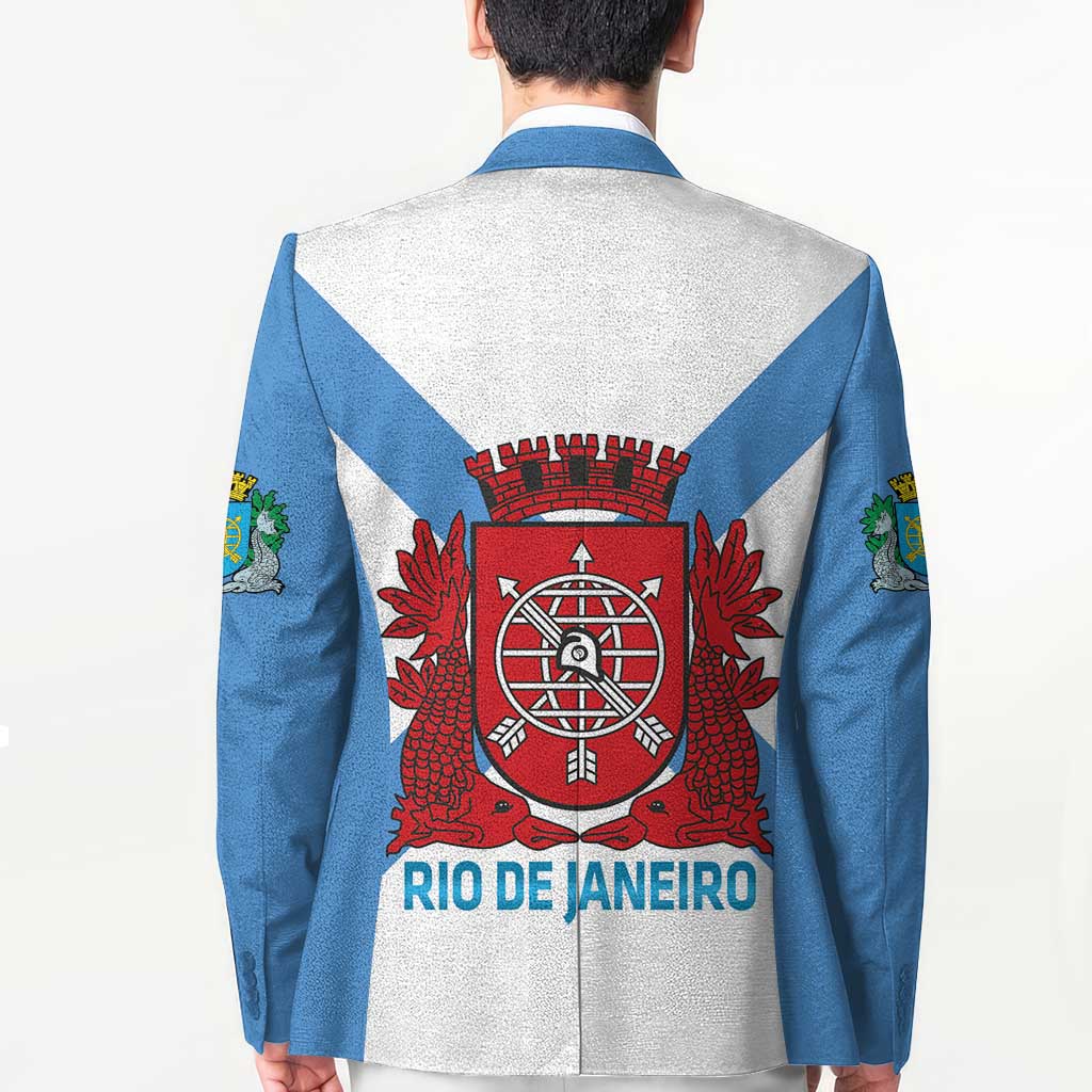 Rio de Janeiro Brazil Blazer Flag Style - Wonder Print Shop