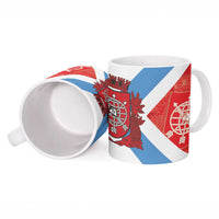 Rio de Janeiro Brazil Ceramic Mug Flag Style - Wonder Print Shop