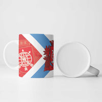 Rio de Janeiro Brazil Ceramic Mug Flag Style - Wonder Print Shop