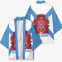 Rio de Janeiro Brazil Kimono Flag Style - Wonder Print Shop
