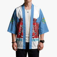 Rio de Janeiro Brazil Kimono Flag Style - Wonder Print Shop